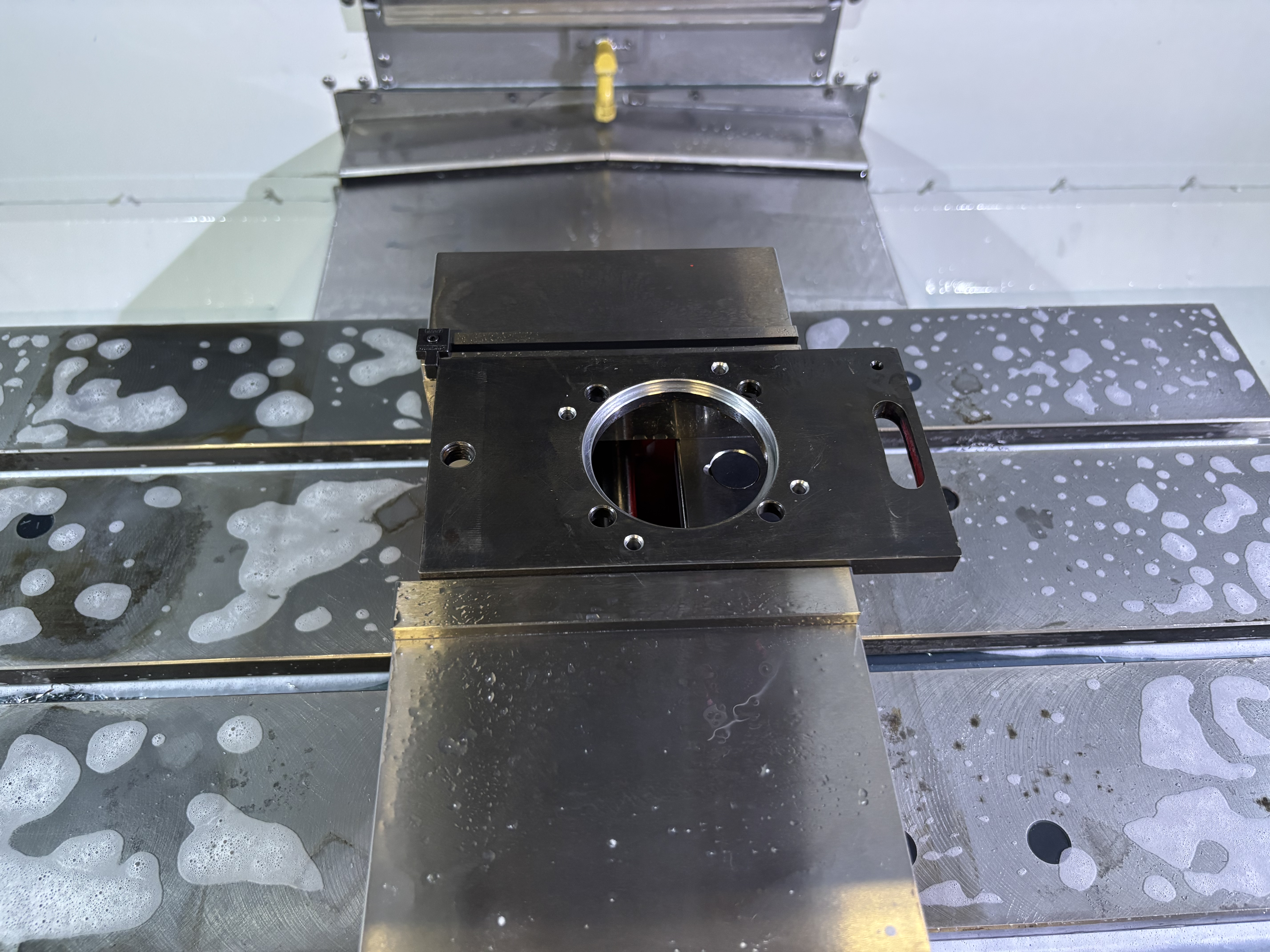 Motor plate retrofit machining by BD Manufacturing