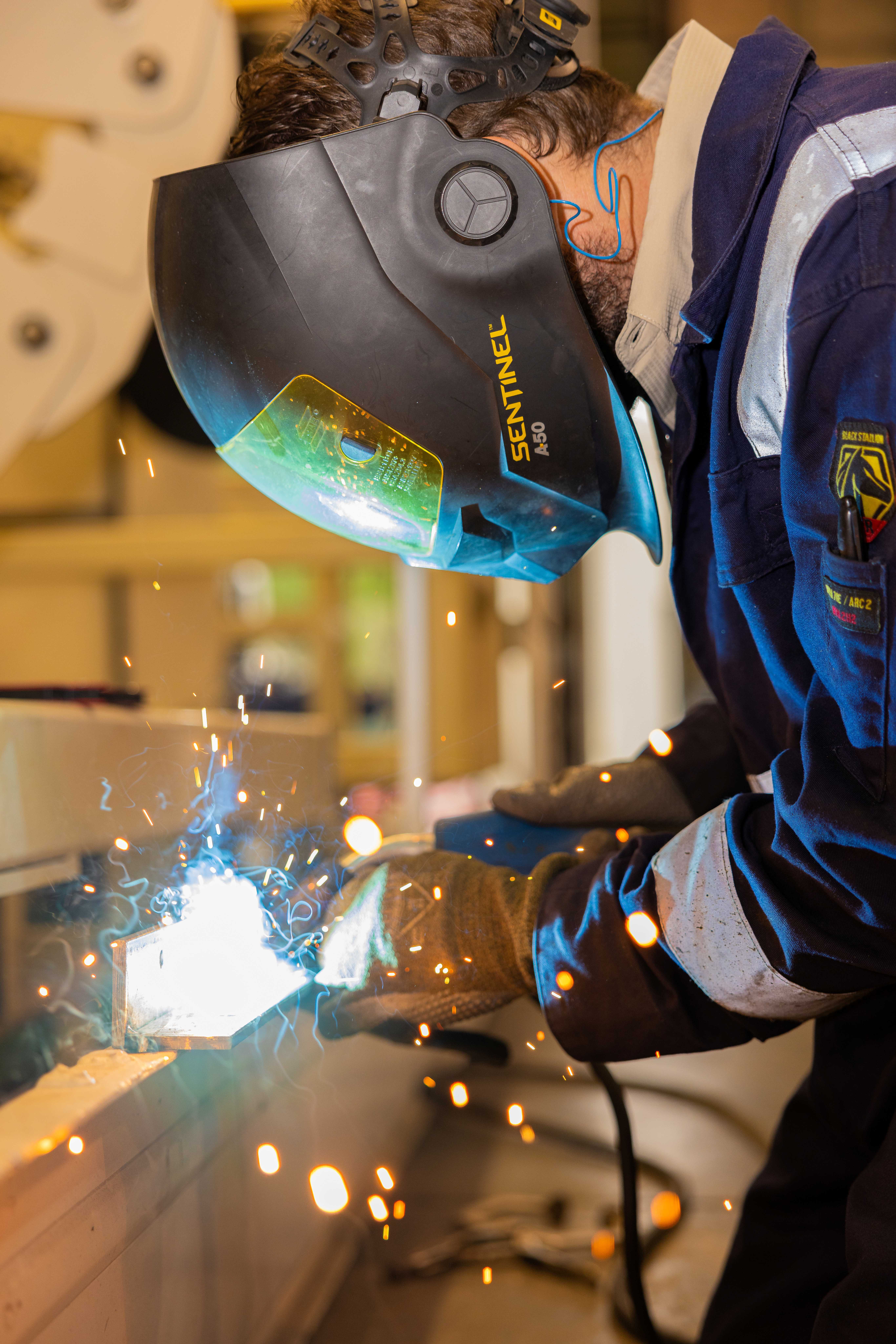 Welding and metal fabrication at BD Manufacturing